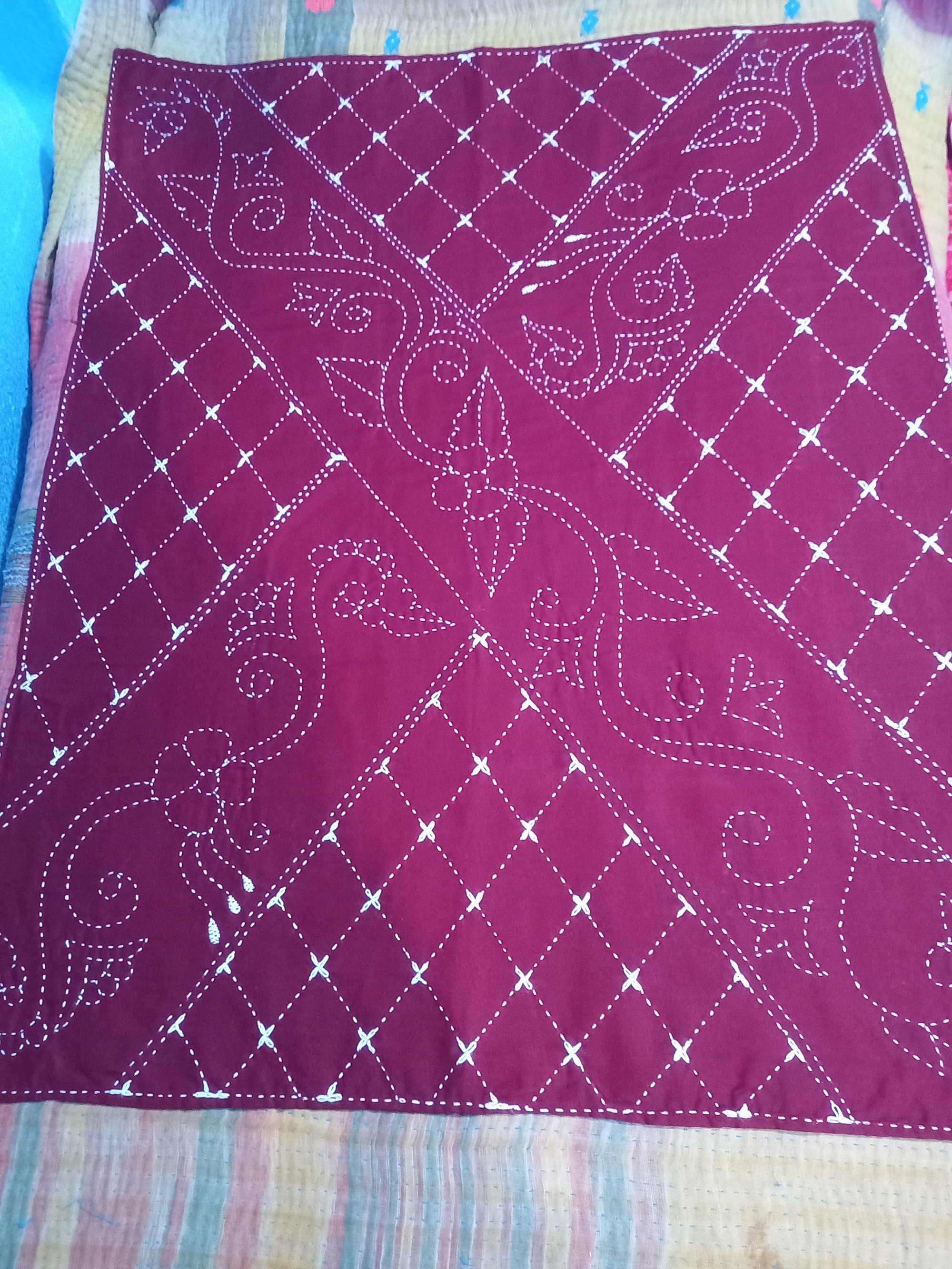 Primium Baby Nokshi Katha / Baby Nokshi Katha / Nokshi Katha for Baby / 3 layer Babyk Nokshi Katha. 
