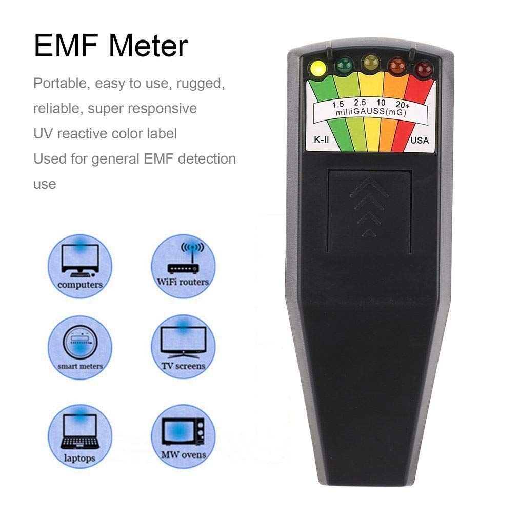 K-II EMF METER Radiation Measurement Detector Ghost Hunting Paranormal Equipment Edition Electromagnetic Tester. 
