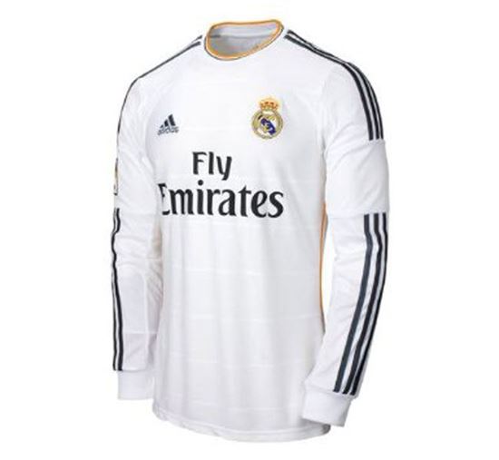 real madrid full sleeve jersey