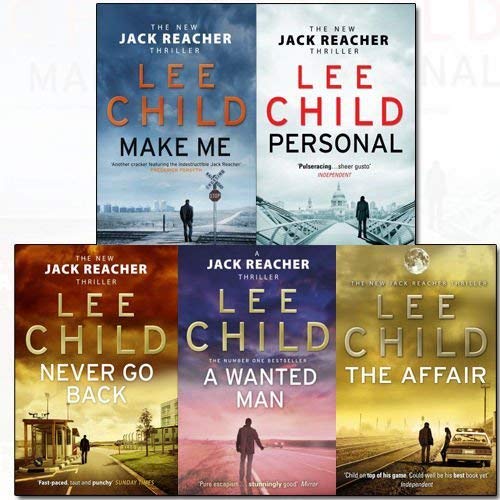 Jack Reacher Collection 5 Books Set (16-20 Series) by Lee Child. 