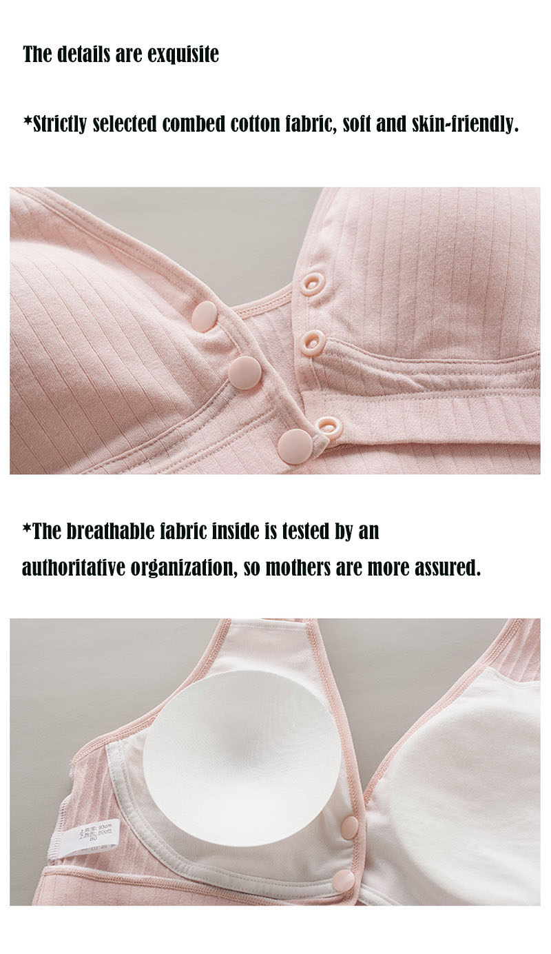 Cotton Maternity Briefs Nursing Bras Underwear Clothe For Pregnant Women  Pregnancy Vest Mom Bra Adjustable Belly Panty Intimates