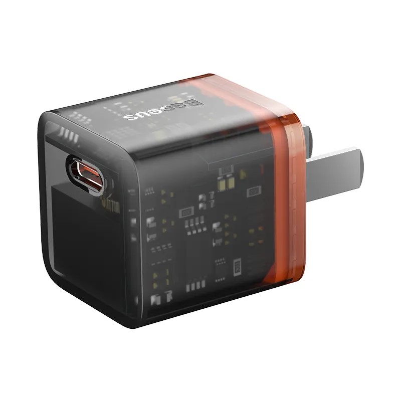 Baseus PD 20w GaN5 Fast Charger 1C Quick Charging ( 3 Months Warranty)