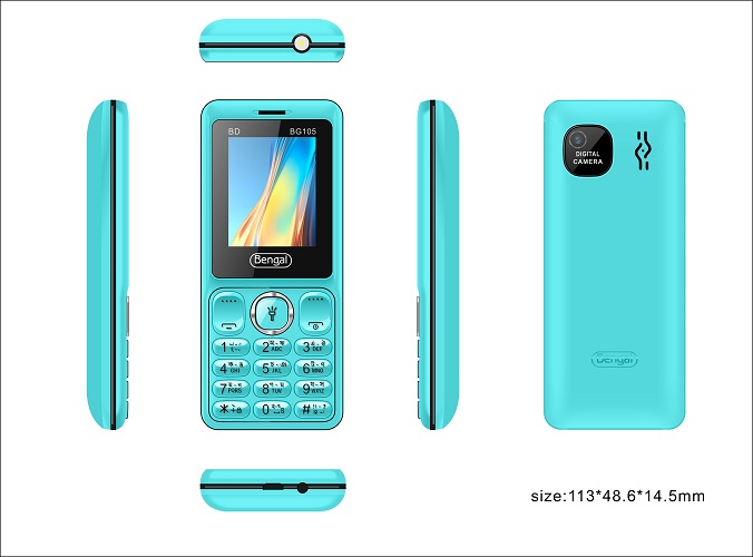 Bengal BG105 BD Dual SIM Feature Button Mobile Phone. 