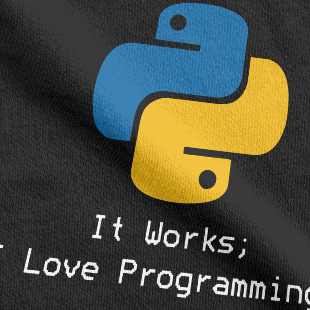 Python I Hate Programming T-Shirt for Men Programmer IT Computer Cotton Tee Shirt O Neck Short Sleeve T Shirt Plus Size Clothes. 
