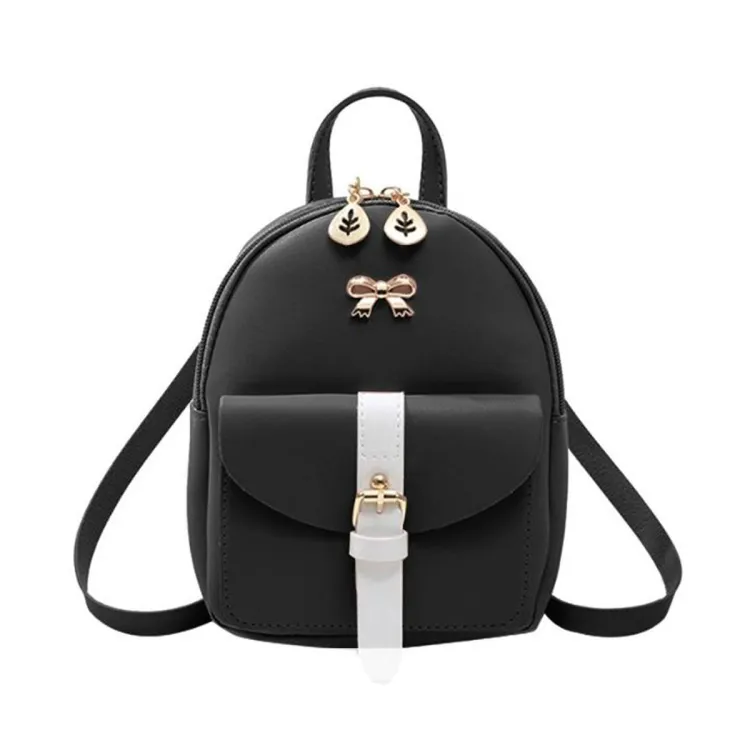Brand Disney Women's Leather Backpack Bags For Female Luxury