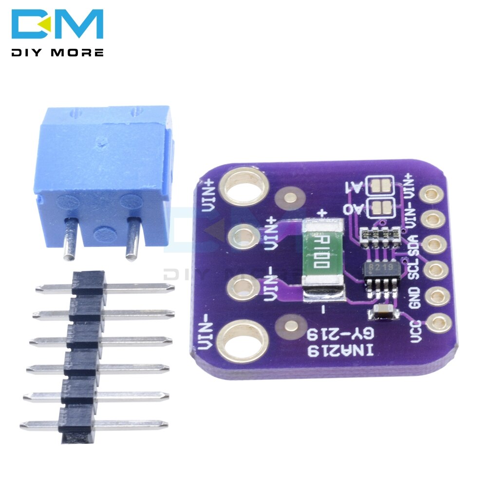 【happy one】INA219B GY-219 Bi-Direction Power Supply Breakout Sensor Module Board Arduino DIY KIT 1% Precision I2C 7-Bit 26V. 