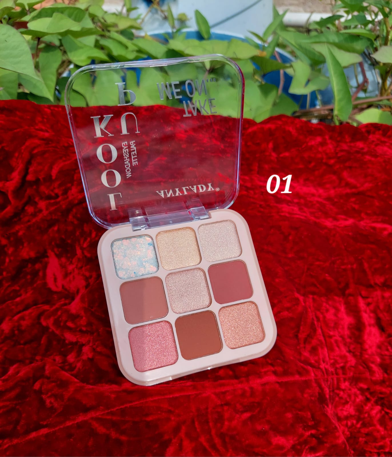 Anylady look up 9 color eye shadow palette. 