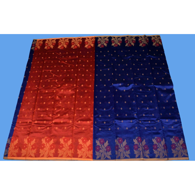 Tangail Exclusive Half Silk Premium Jamdani Saree For Women