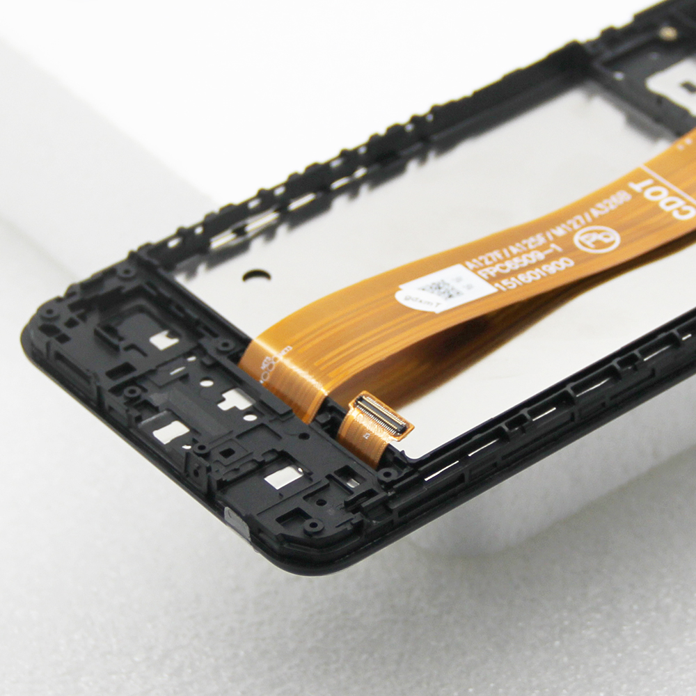 6.5'' For Samsung A12 Nacho SM-A127F A127 LCD with frame Display Touch Screen Digitizer Assembly For Samsung A127. 