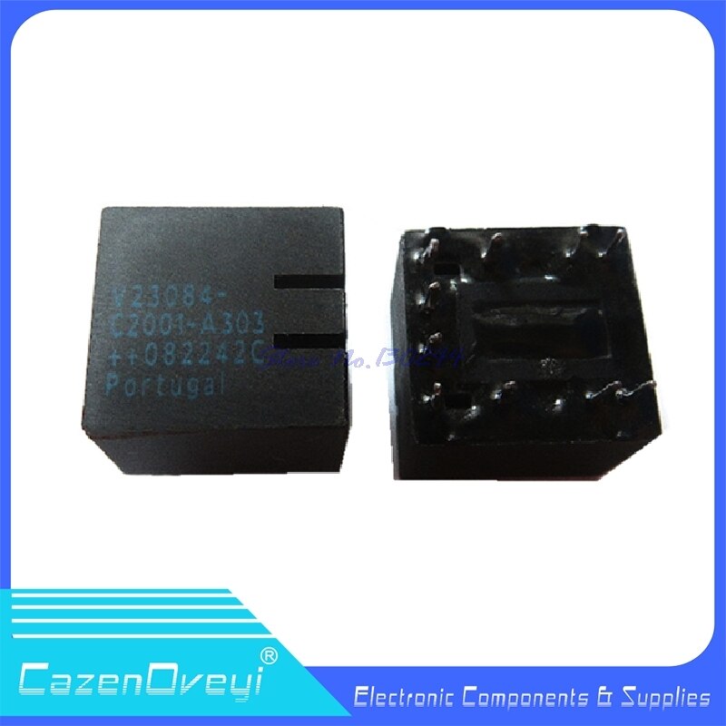 【happy one】1pcs/lot 12V relay C2001-A303 V23084-C2001 V23084C2001A303 C2001 A303 DIP10 In Stock. 