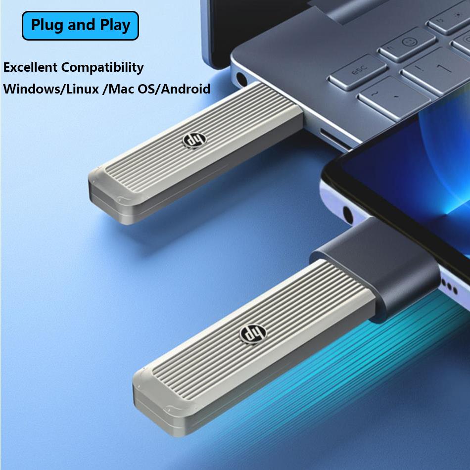 HP External Ssd 1TB Solid State USB 3.2 Flash Drive Disk 512GB 256GB Pen Drive Tiny Pendrive Memory Stick Portable Device U Disk. 