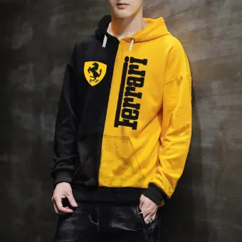 yellow ferrari hoodie