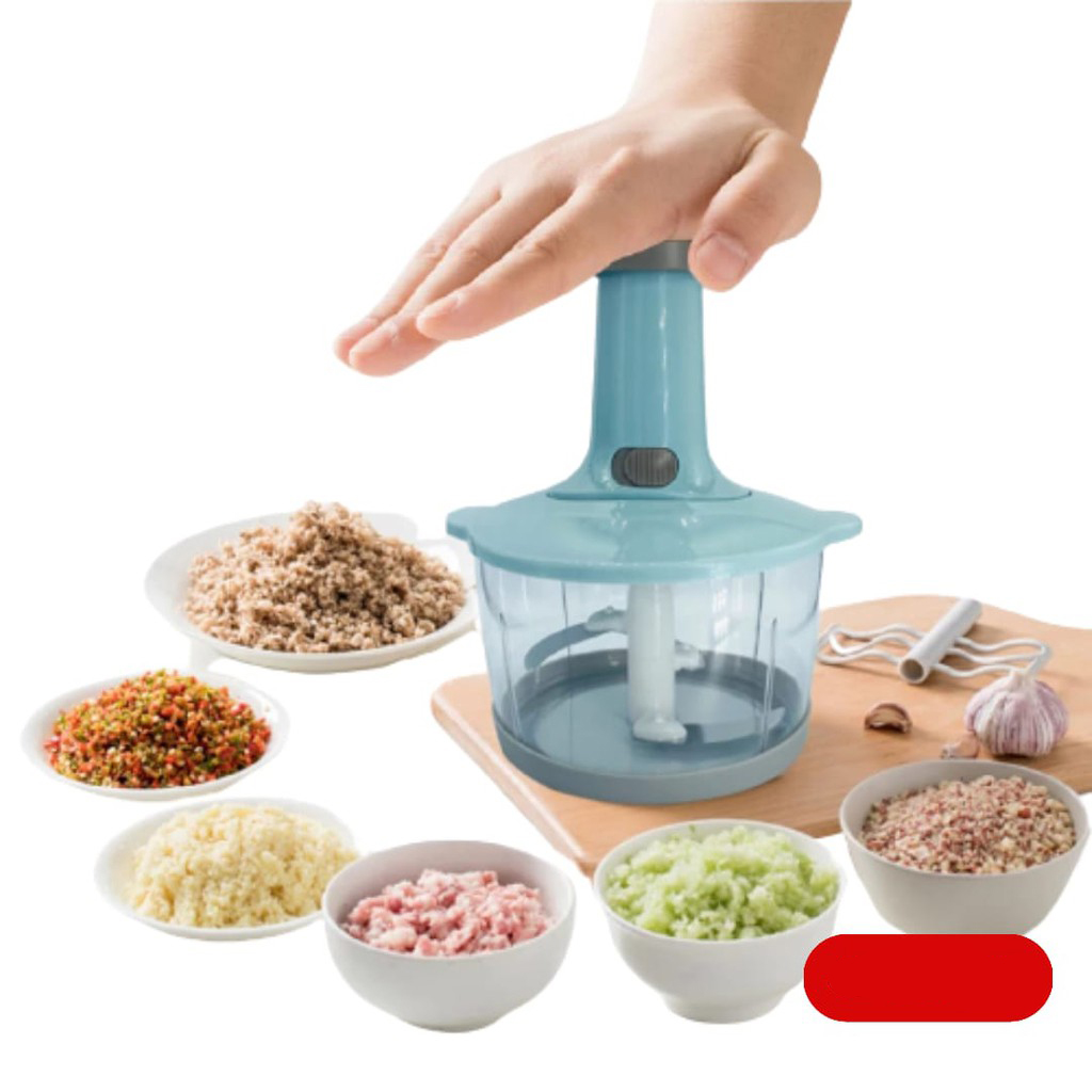 Multi funtion grinder Hand pushing cooker Food meat vegetable chopper. 