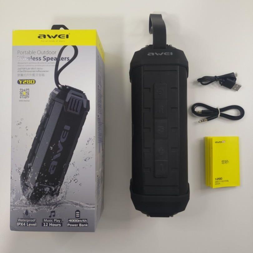 Awei Y280 Portable Wireless bluetooth Speaker. 