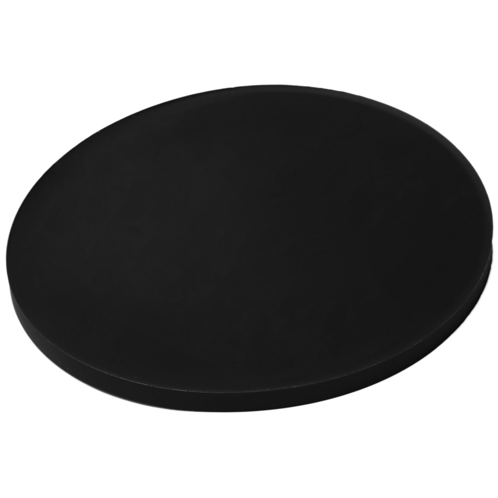 Silicone Black Drink Coasters Set of 16 Non-slip Round Soft Sleek and Durable Easy to Clean Black. 