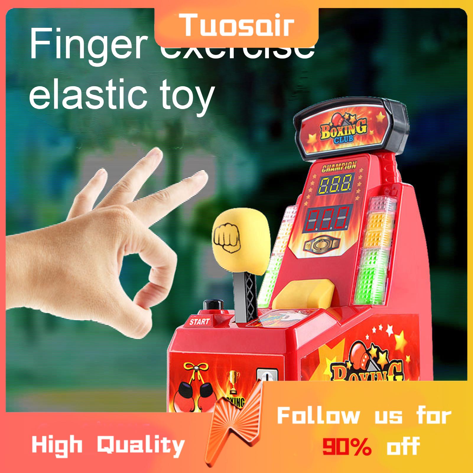Score-tracking Boxing Game Interactive Finger Boxing Game for Kids Stress Relief Toy with Multiplayer Mode Educational Benefits Desktop Boxing Machine for Toddlers Finger Boxing Club Toy