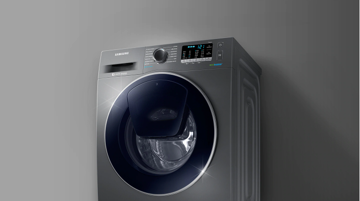 SAMSUNG 9 KG (eco-bubble) Front Loading Washing Machine WW91K54E0UX/TL