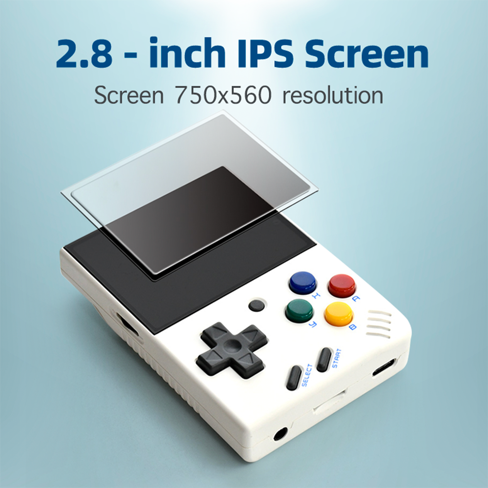 Miyoo Mini V4 Free Film Retro Handheld Game Console 2.8Inch IPS Screen Video Game Console Linux System Gaming Emulator Portable. 