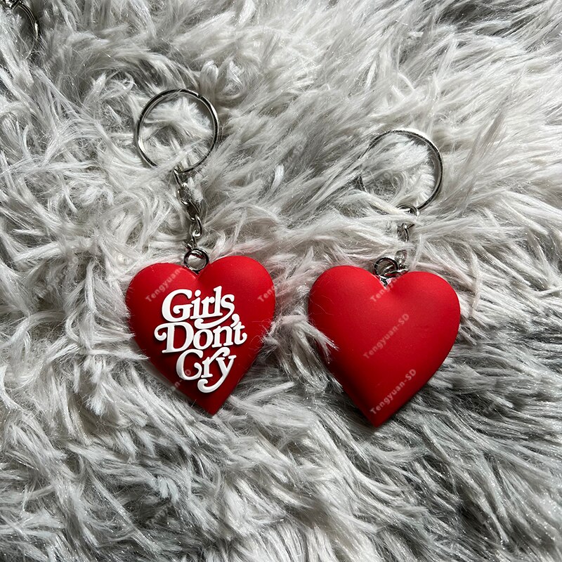 Girls Don't Cry Keychain deals in Red NEW LIMITED EDITION