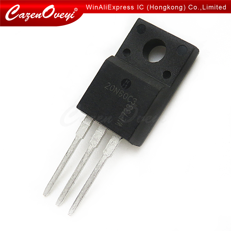 5pcs/lot 100% SPA20N60C3 20N60C3 20N60 MOSFET N-Ch 600V 20.7A TO220F Chipset In Stock. 