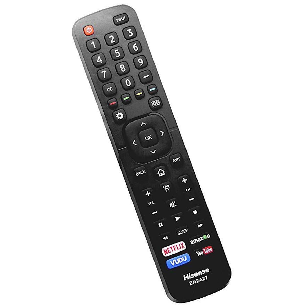 New EN2A27 Replaced Remote fit for Hisense LED TV 55H6B 50H7GB 40H5C 43H5C 43H7C 50CU6000 50H5C 50H6C 50H7C 50H7GB1 50H8C 55H5C 55H6B 55H7B 55H7C 55H8C 55H9B2 65CU6200 65H10B ERF6B11