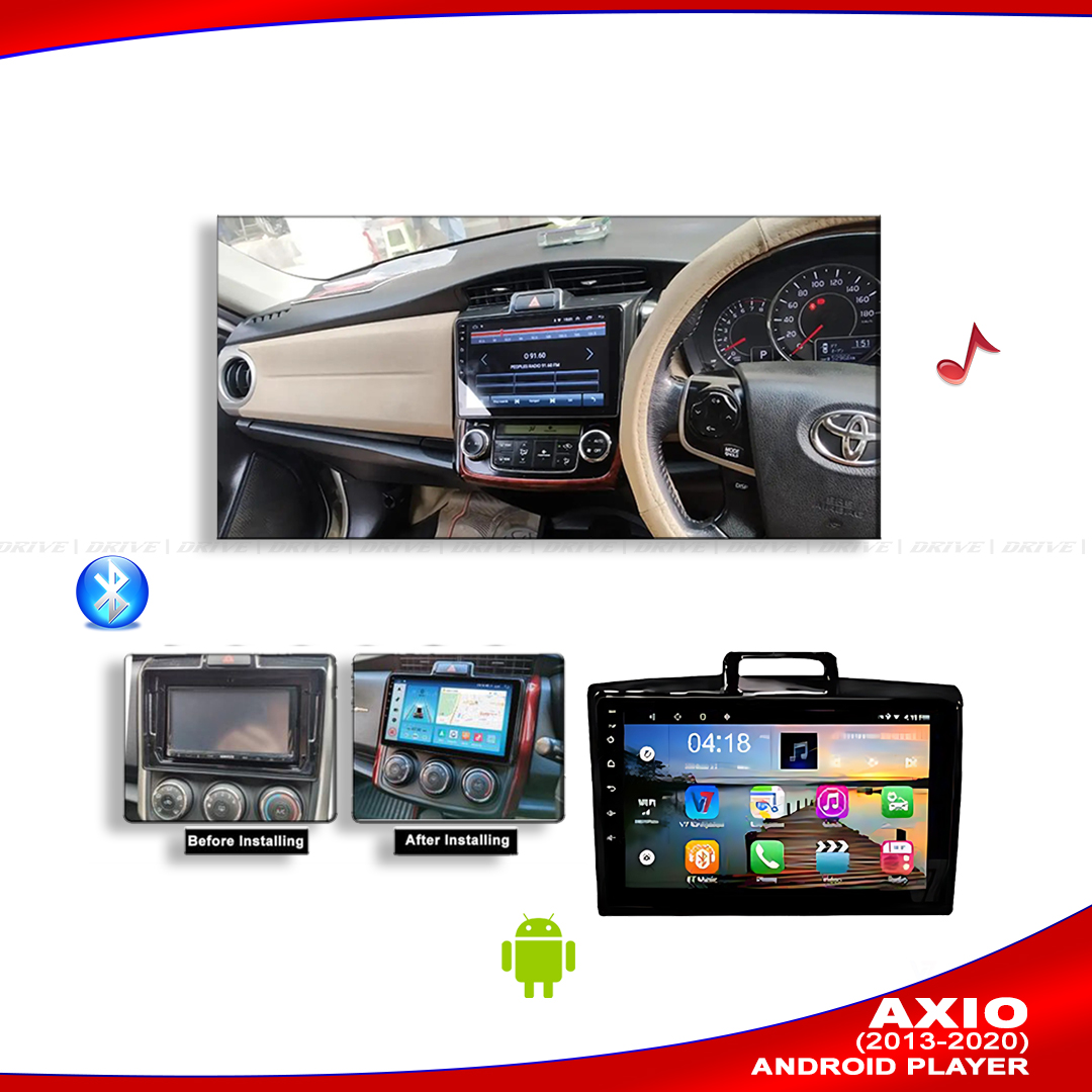 ANDROID PLAYER FOR SPACIAL CAR, AXIO 2012-2022. 