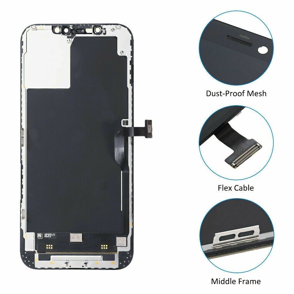 iPhone 13 | 13 Mini Replacement Display Oiginal Replacement True Tone Supported Soft OLED OEM LCD Premium Quality. 