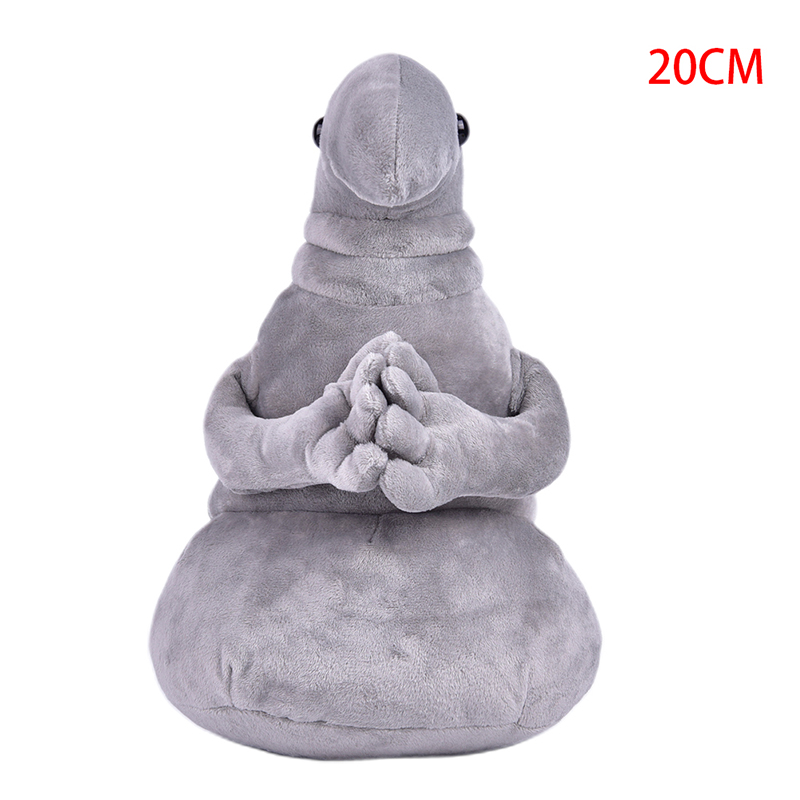 1Pcs Waiting Plush Toy Zhdun Meme Tubby Gray Blob Zhdun Toy Snorp Plush Doll