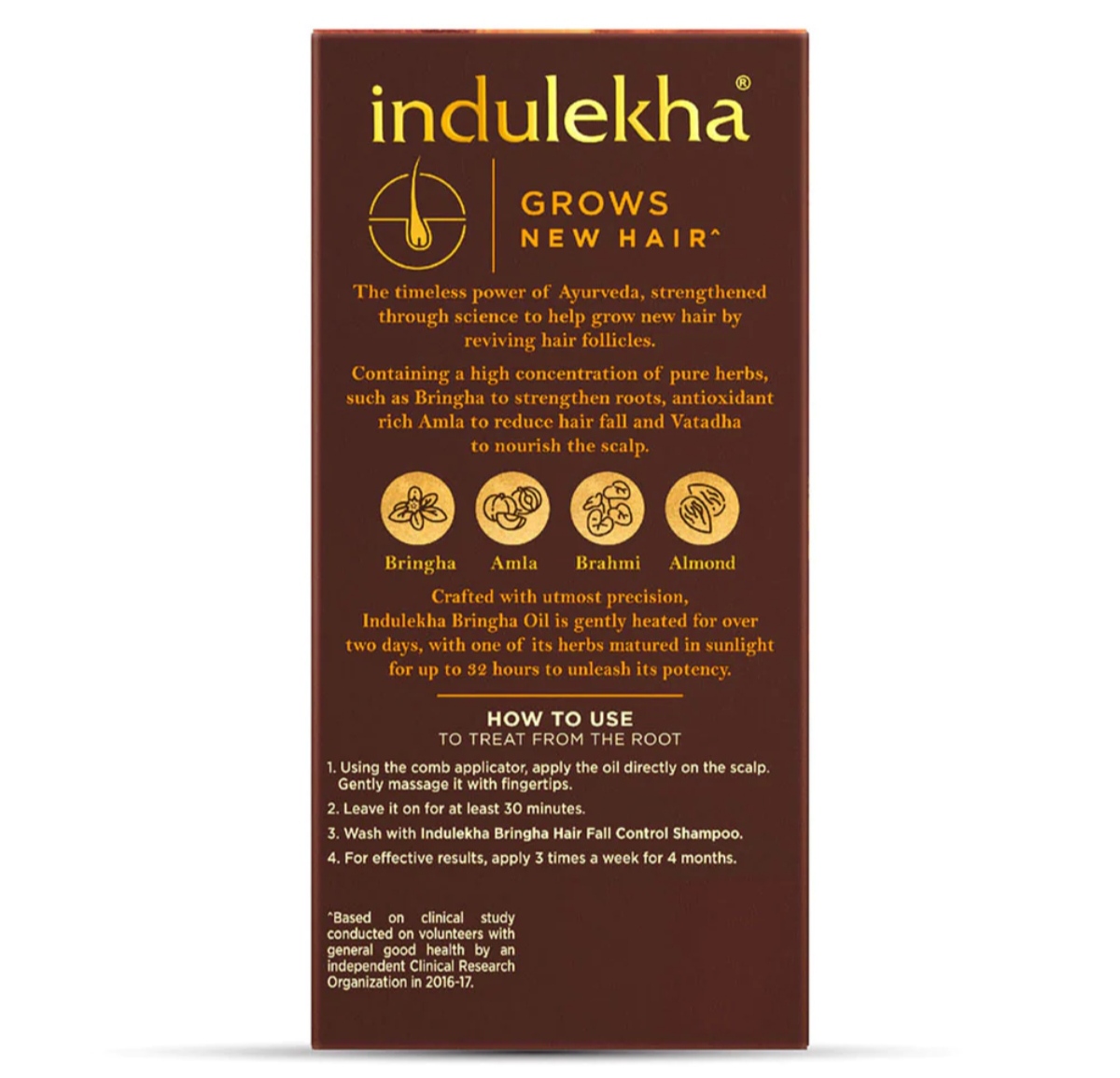 Indulekha Bringha Hair Oil (100ml). 