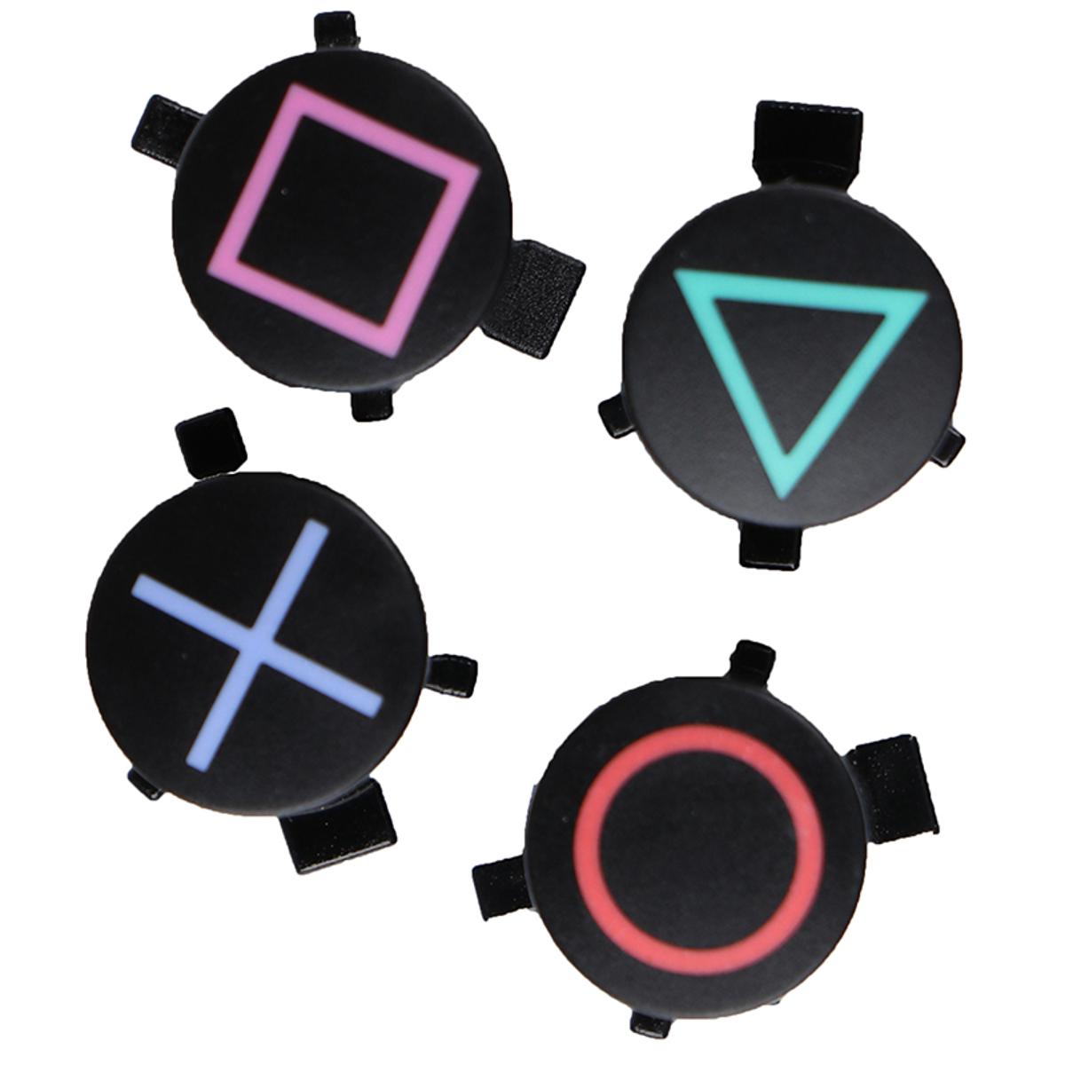 4pcs/set ABXY controller button repair part replacement for PS4 Creek