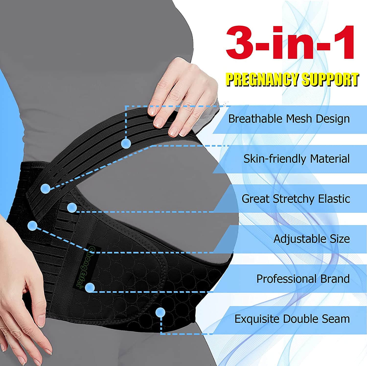 Pregnancy Maternity Support Belt in Bangladesh – Best Comfortable Back & Belly Support - Image 3