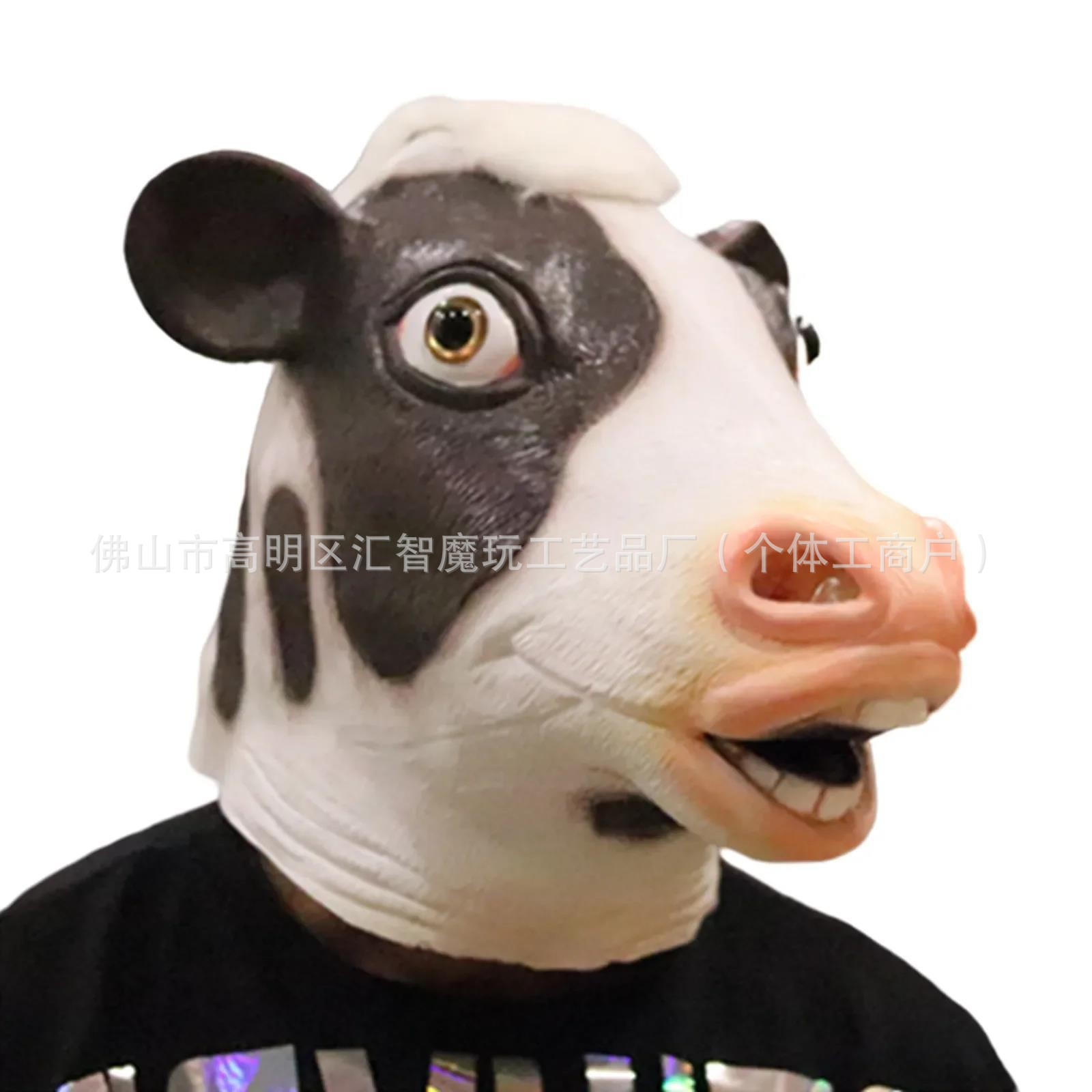 Animal Latex Pig Bajie Mask Journey to the West Cosplay Live Performance Party Headgear Halloween Props. 