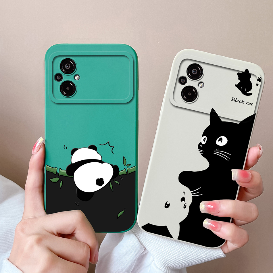 For Xiaomi Poco M5 M5S Case New Design Phone Cover For Poco M 5 PocoM5S Full Protection Fundas Liquid Silicone Soft Back Cover. 