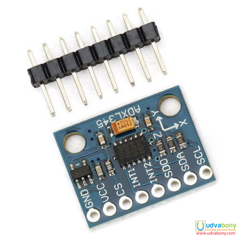 GY-291 ADXL345 ADXL 345 3-Axis Digital Accele-rometer Module Accel-eration Of Gra-vity Ti-lt Module IIC/SPI Trans-mission Triple Ax-is Acceler-ometer Module I2-C Interface Electrical Circuitry & Parts. 