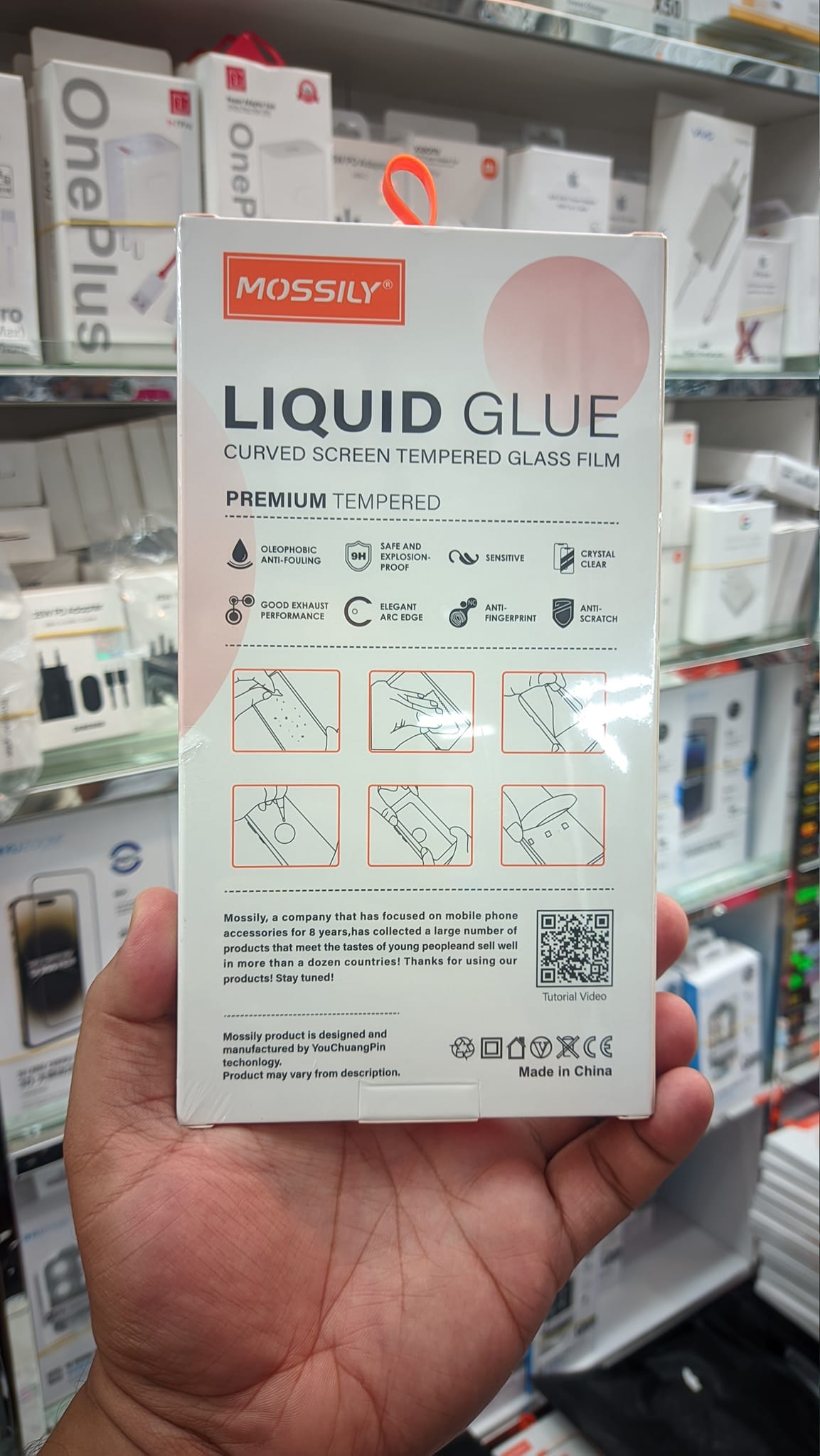 Mossily Hig Quality Curved UV Tempered Glass Screen Protector For Google Pixel 6 Pro. 