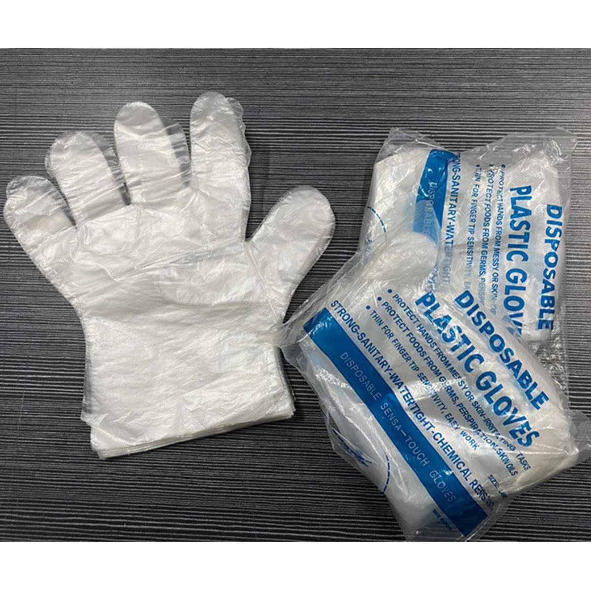 Plastic Gloves (Pack of 100)