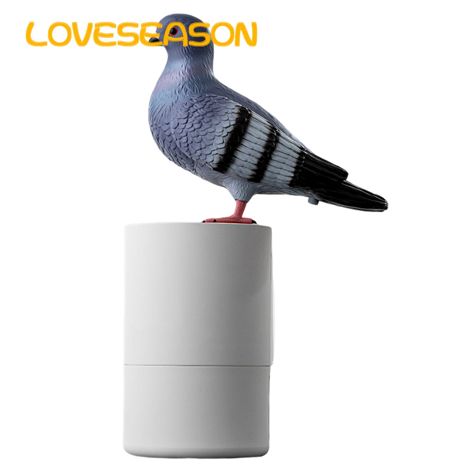 Funny Pigeon Shape Soap Pump Automatic Foam Soap Dispenser with Touchless Sensor for Hygienic Hand Washing Pigeon Shape Design Fine Foam Dispensing Easy to Use Pigeon Shaped Soap Dispenser