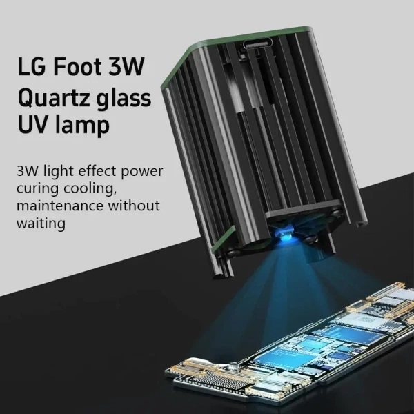 MaAnt MY-01 3 in 1 Combination UV Curing Cooling Fan. 