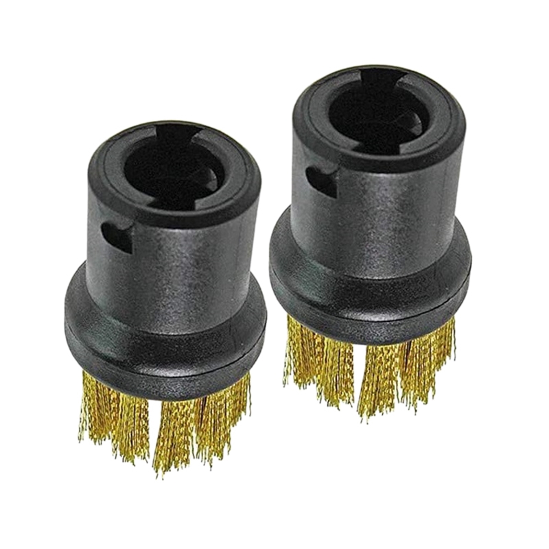 TWEXQNY-Brass Wire Brush Tool Nozzles for Karcher Steam Cleaners SC1 SC2 CTK10 SC3 SC4 SC5 SC7 Replacement Accessories. 