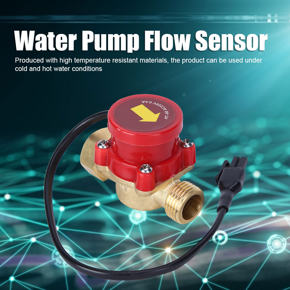 Water Pump Flow Sensor Pressure Automatic Control Switch HT‑60 4‑4 220V 60W G1/2in