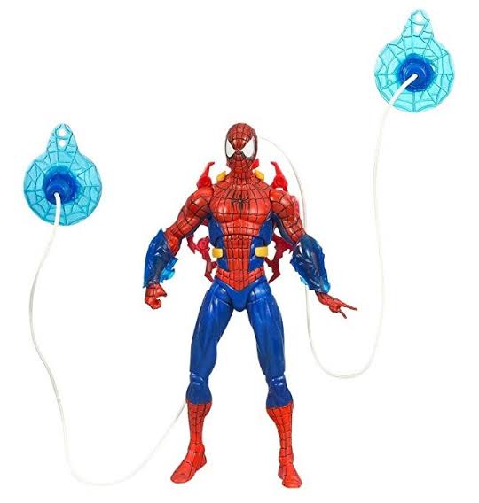 Spider-Man  Hasbro swing or stick zip line. 