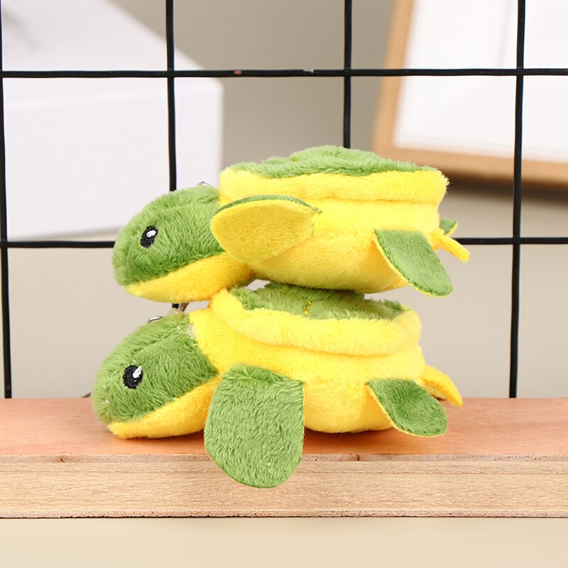 1c 10C Cute urtle oll Stuf oll Cartoon Soft lush oy eychain ag endant id ift. 