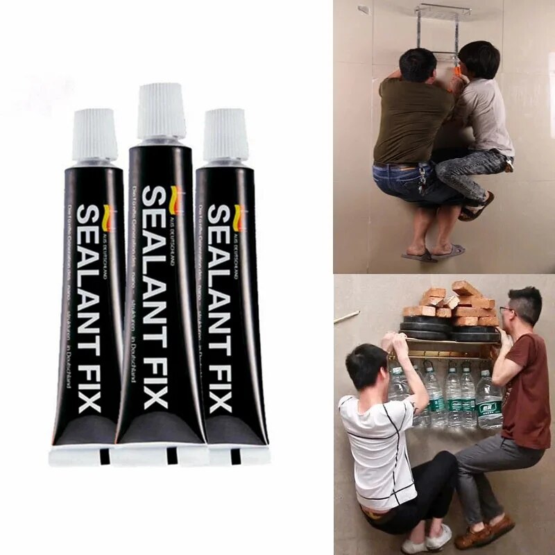 Strong Glue Sealant Super Glue Ultra-Strong Metal Glue Instant Sealant Fix Glue Quick Drying Nail Free Glue Powerful Bond Glue. 
