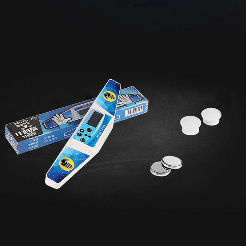 Magic Rubik Cube Timer Clock Toy (Ready Stock)White Timer Clock Machine. 