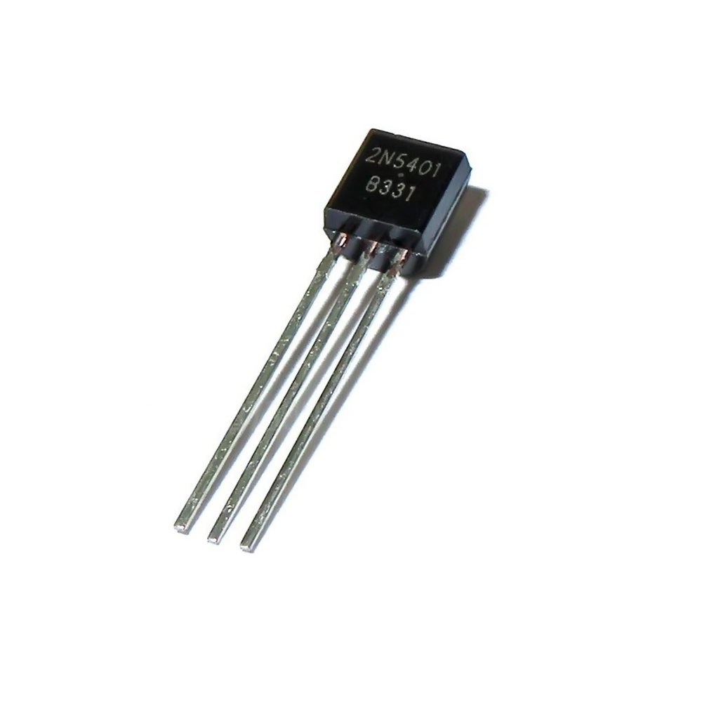 10Pcs Transistor 2N5401 5401 PNP 160V 0.6mA TO-92 Bipolar Transistors BJT PNP Complementary Silicon General Purpose Amplifier Transistors. 