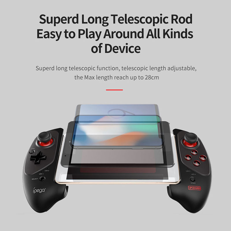Ipega Game controller Bluetooth wireless gamepad control retractable joystick for iOS Android mobile phone tablet PCPG-9083S. 