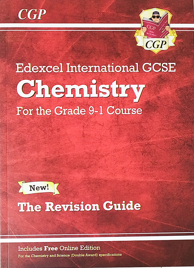 CGP  Edexcel International GCSE Chemistry For The Grade 9-1 Course : Revision Guide with Online Edition. 