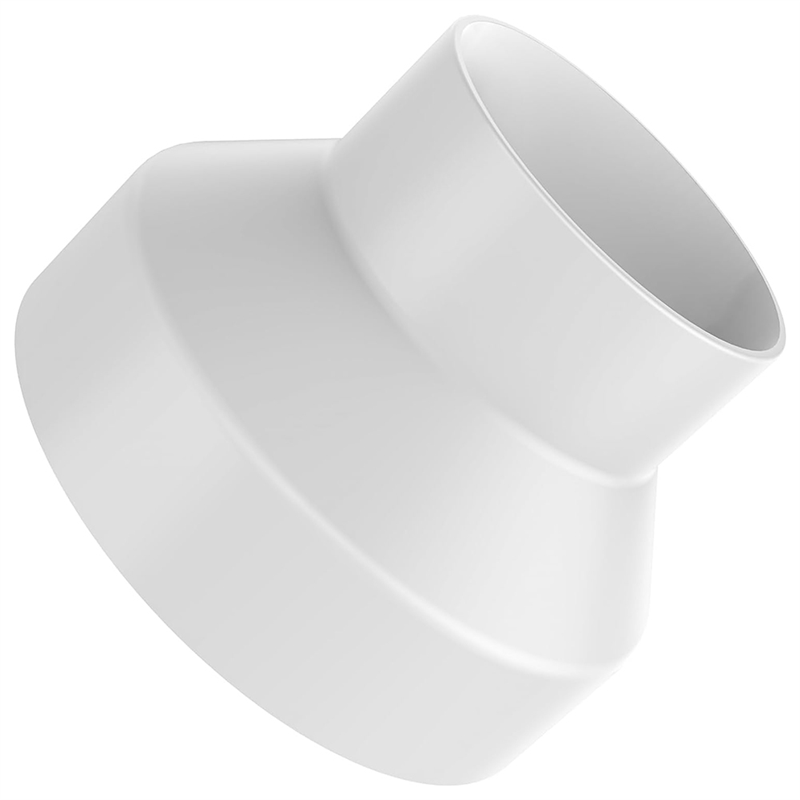 6 to 4 Inch Duct Reducer, Duct Adapter 6 to 4 PVC Reducer. 