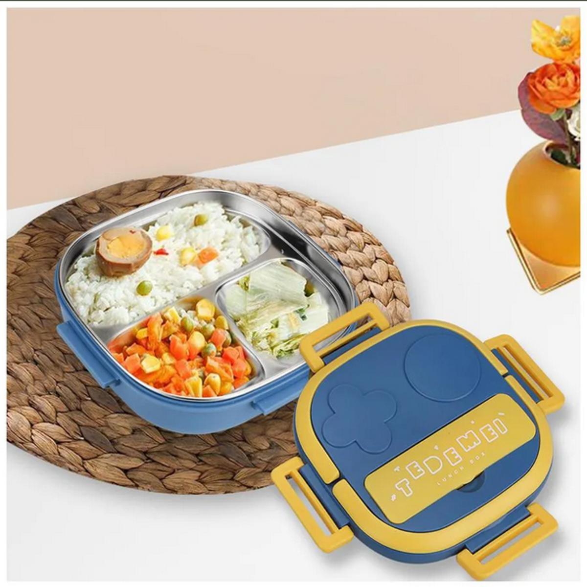 Tedemei Stainless Lunch Box-3 compartment Devine Box.CD:480.