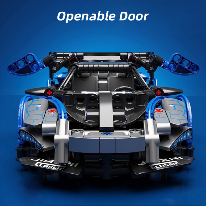 491 Pcs Technic McLaren Senna GTR Toy Car Lego Model Building Kit Build and Display an Authentic McLaren Supercar. 